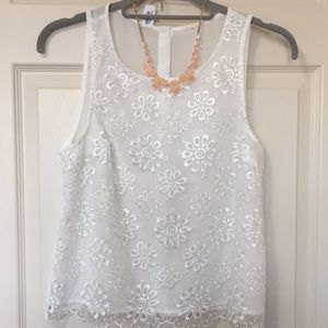 Lace Eyelet Blouse